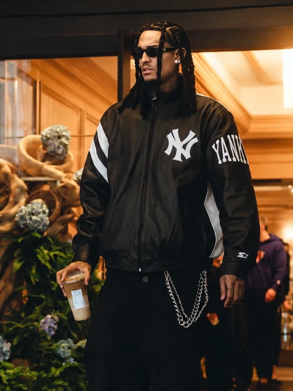 NY Yankees Vintage Jordan Clarkson Jacket L
