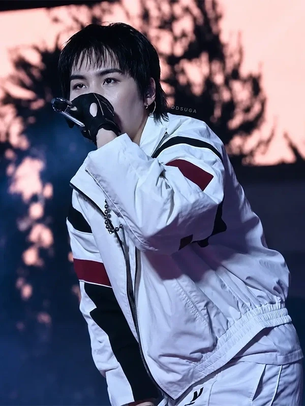 Nahmias BTS Suga White Jacket Arirang World Tour 2026