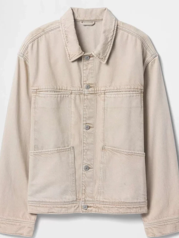 Off Campus S01 Dexter Miles Gutierrez Riley Beige Jacket F