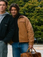 Off Campus S01 John Logan Brown Jacket