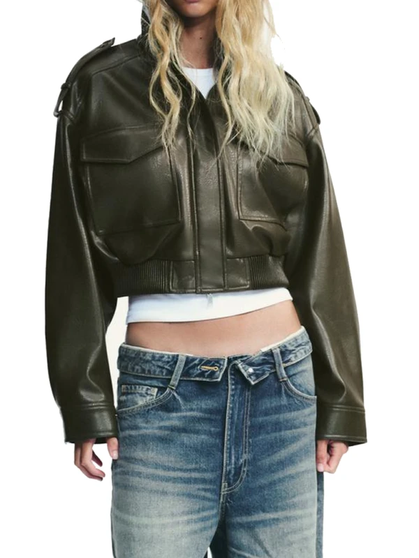 Off Campus S01 Jules Logan Julia Sarah Stone Black Jacket F