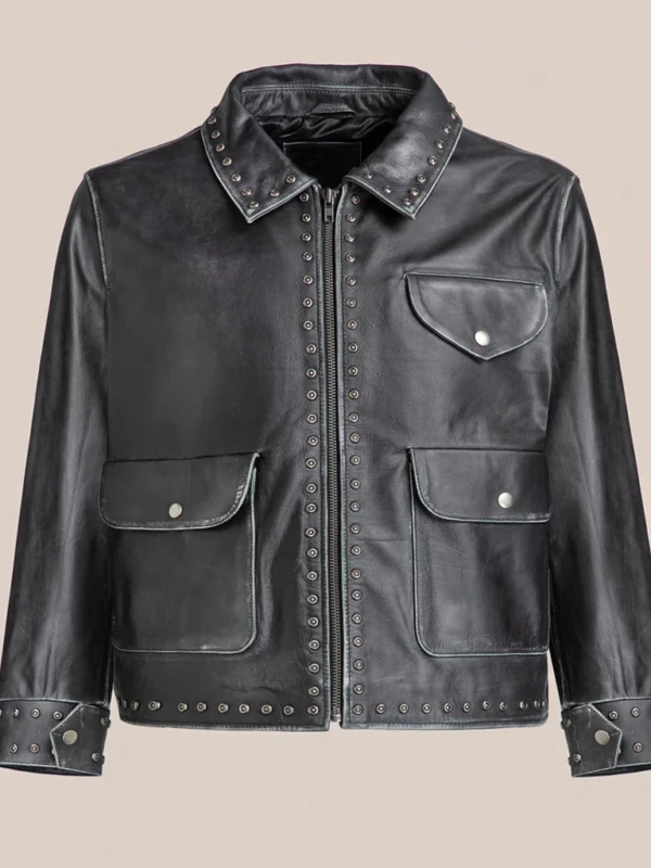 Off Campus S01 Justin Kohl Leather Jacket F