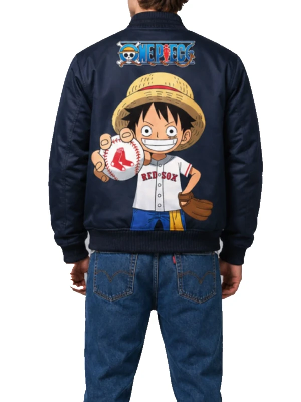 One Piece Red Sox Blue Jacket B
