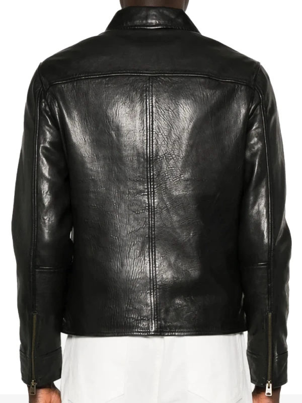 Power Ballad Paul Rudd Rick Leather Jacket B