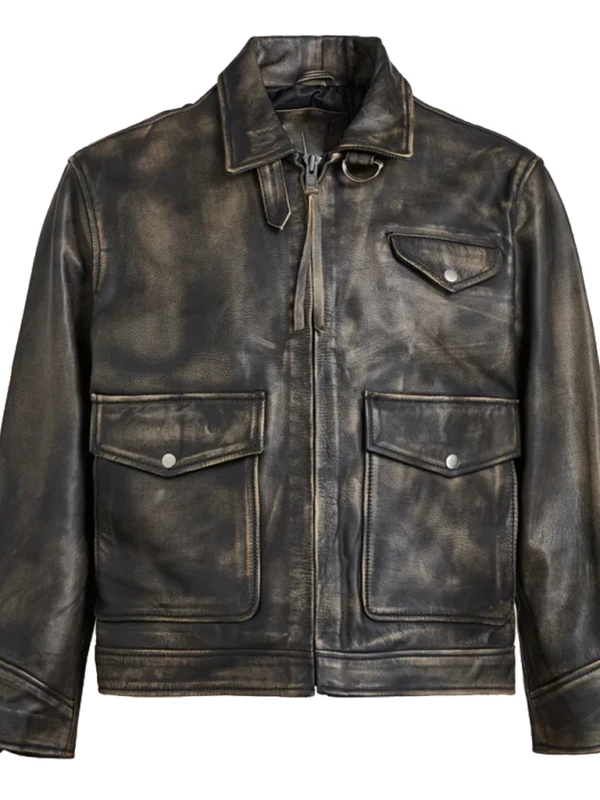 Power Ballad Press Junket Nick Jonas Black Jacket F
