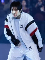 Suga BTS Arirang World Tour 2026 Nahmias White Jacket