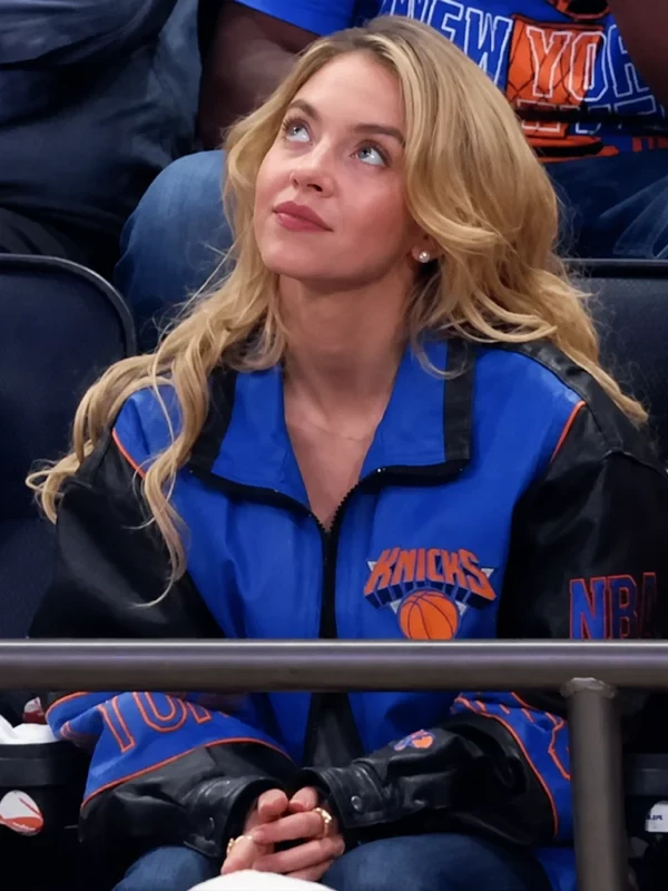 Sydney Sweeney 2026 NBA Knicks Jacket