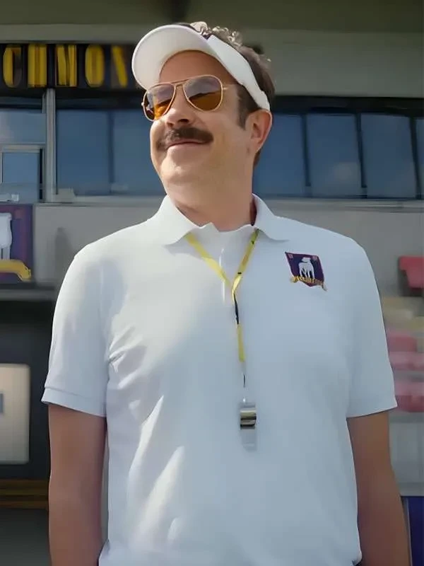 TV Series Ted Lasso season 4 Jason Sudeikis White T Shirt