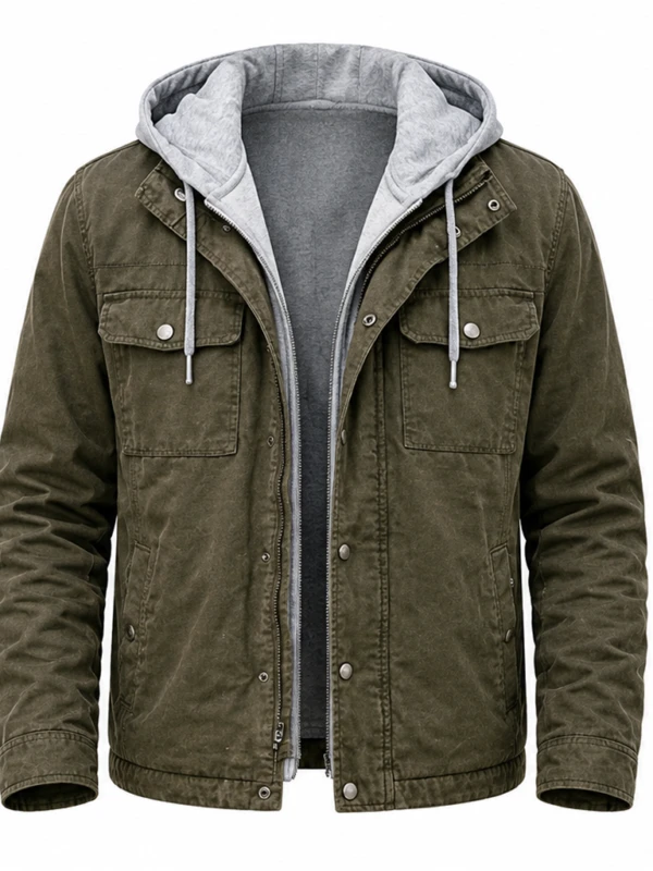 The Boys S05 Hughie Campbell Jack Quaid Green Jacket F