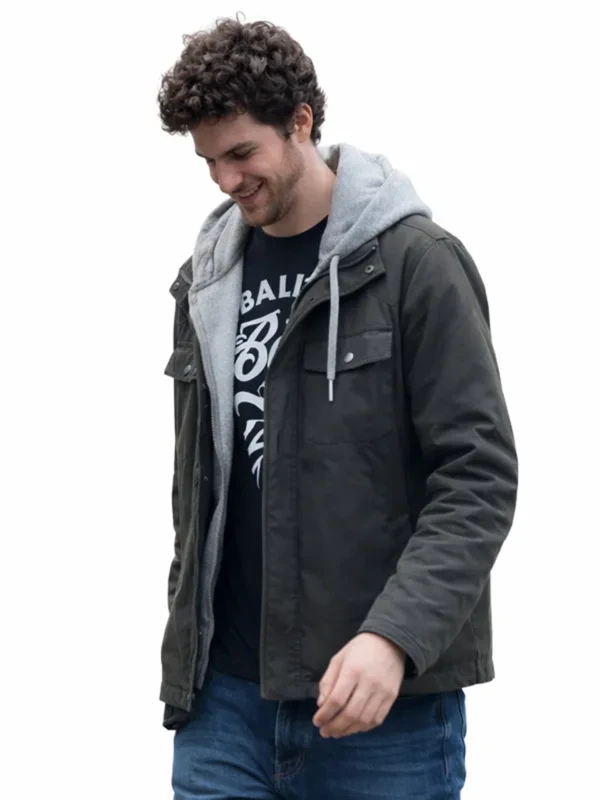 The Boys S05 Hughie Campbell Jack Quaid Green Jacket L