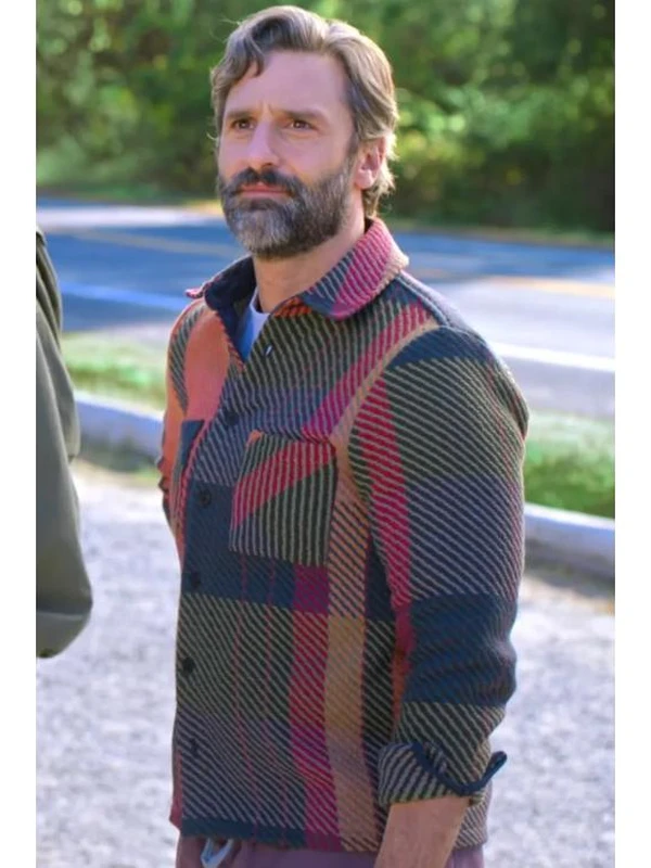 The Four Seasons S02 Marco Calvani Plaid Shirt Jacket