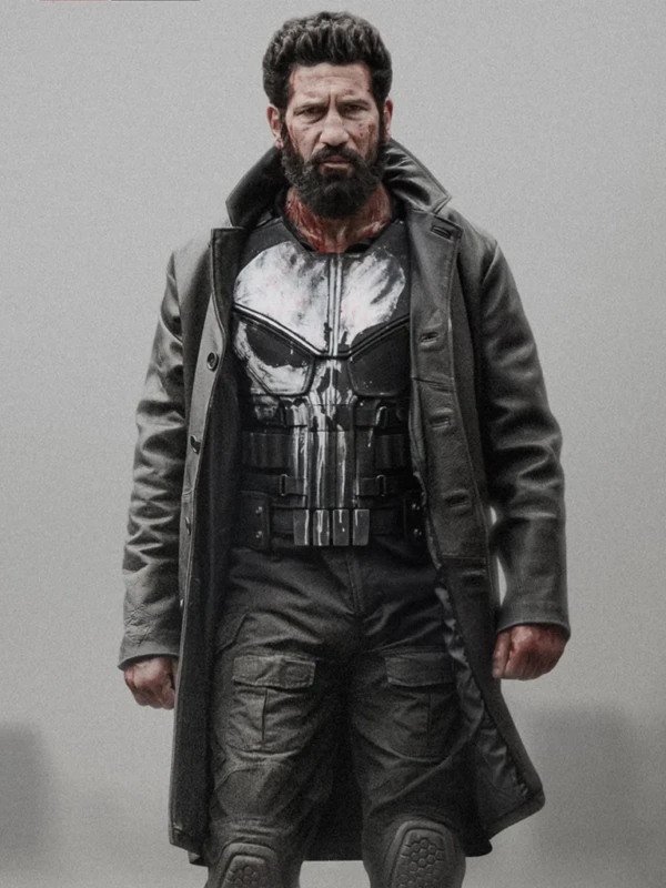 The Punisher One Last Kill Jon Bernthal Coat First