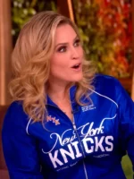 The View Sara Haines Knicks Jacket