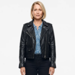 Trying Sian Brooke Leather Jacket