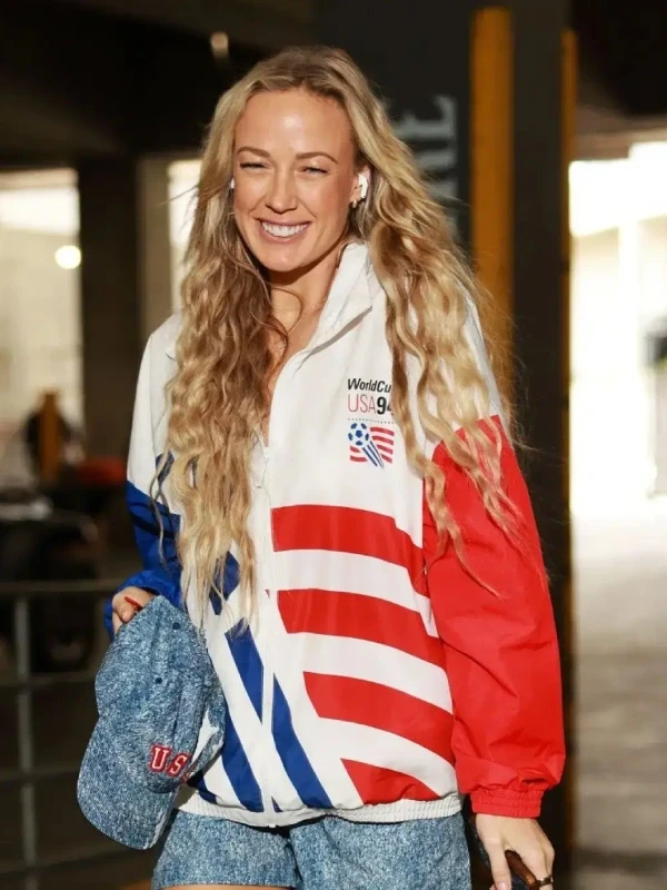 USA 94 World Cup Sophie Cunningham Multicolor Track Jacket Unisex