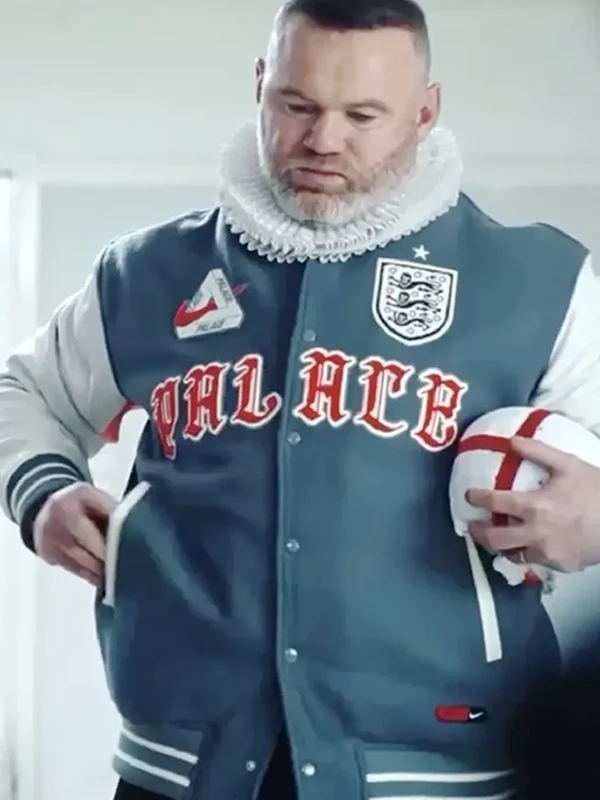 Wayne Rooney World Cup 2026 Palace England Varsity Jacket
