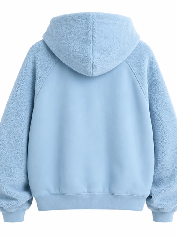 West Hollywood Sherpa Justin Bieber Blue Jacket B