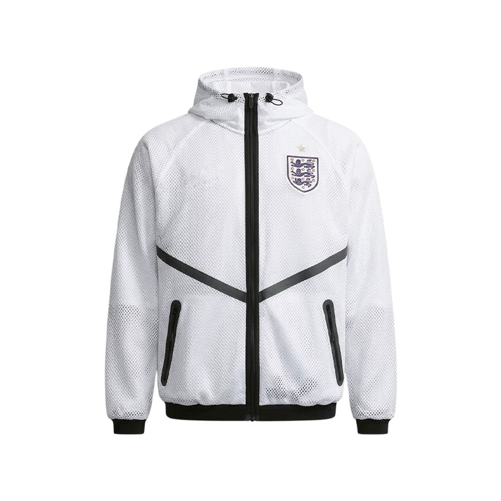World Cup England Mesh Anthem White Jacket