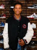 jaafar jackson Milano Italy Varsity Jacket