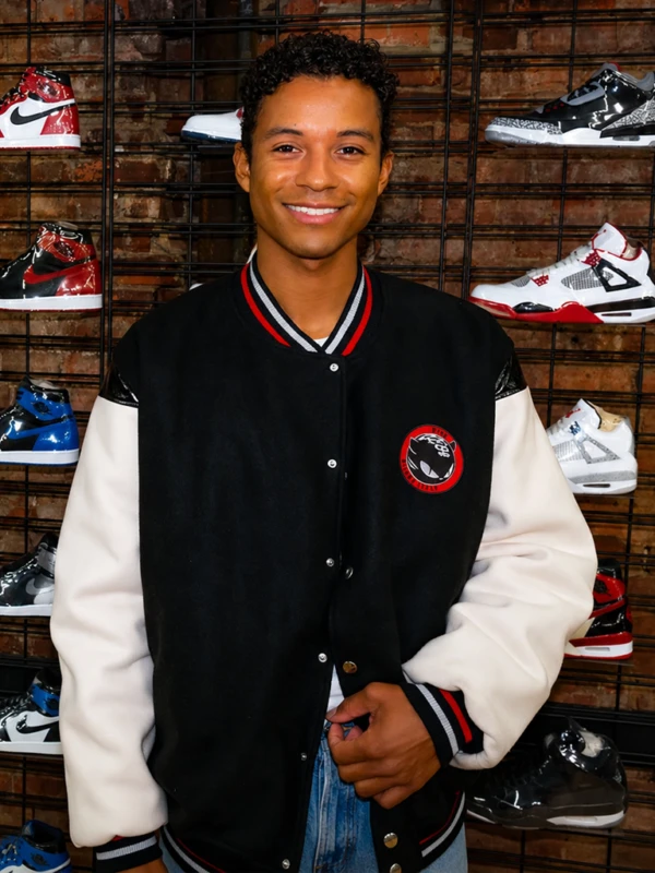 jaafar jackson Milano Italy Varsity Jacket